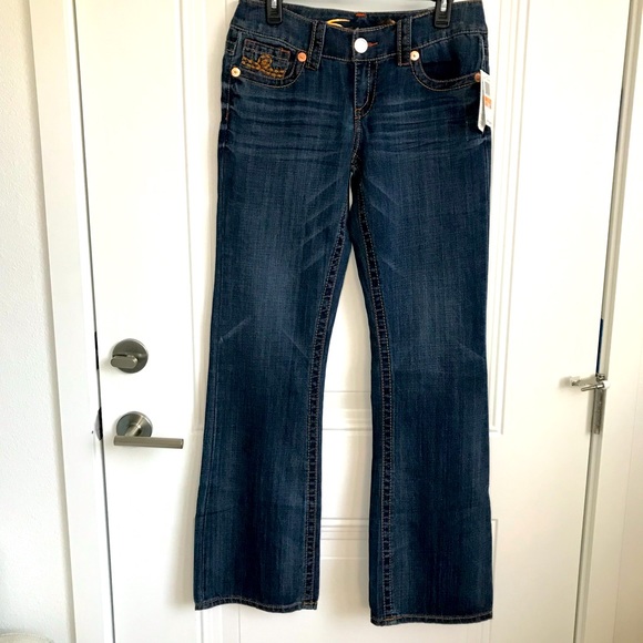 Seven7 Denim - 🔴 4/$15 NWT Seven7 boot cut blue denim jeans sz 28